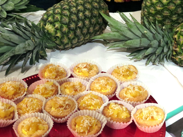 The Cake Lady Caramelized Pineapple and Coconut Cream Tarts at eat to the beat 2014
